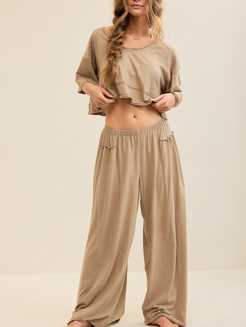AERIE wide LEG pant